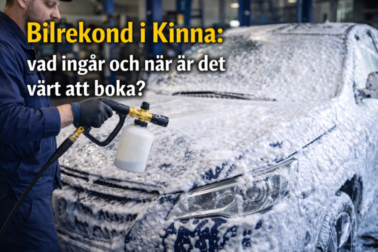Bilrekond i Kinna vad ingår och när är det värt att boka